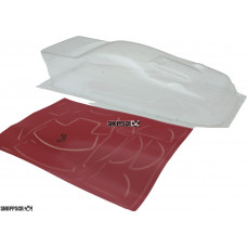 WRP T-Bird Pro Mod 1:24 Scale Clear/Unpainted Drag Slot Car Body