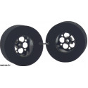 WRP 3/32 x 1 3/16 x .500 Black Raptor Rear Drag Wheels 