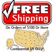 Free shipping on orders of $100 or more*